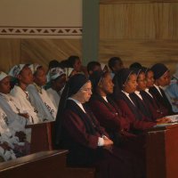 Professione perpetua SR. LUCIA G/ YOHANNES ABERASH, SR. BERNADET DEBEBE MESERET, SR. MIKELU YAYEH FELLEKECH,SR. MARISTELLA SAHLE MADAM.