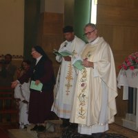 Professione perpetua SR. LUCIA G/ YOHANNES ABERASH, SR. BERNADET DEBEBE MESERET, SR. MIKELU YAYEH FELLEKECH,SR. MARISTELLA SAHLE MADAM.